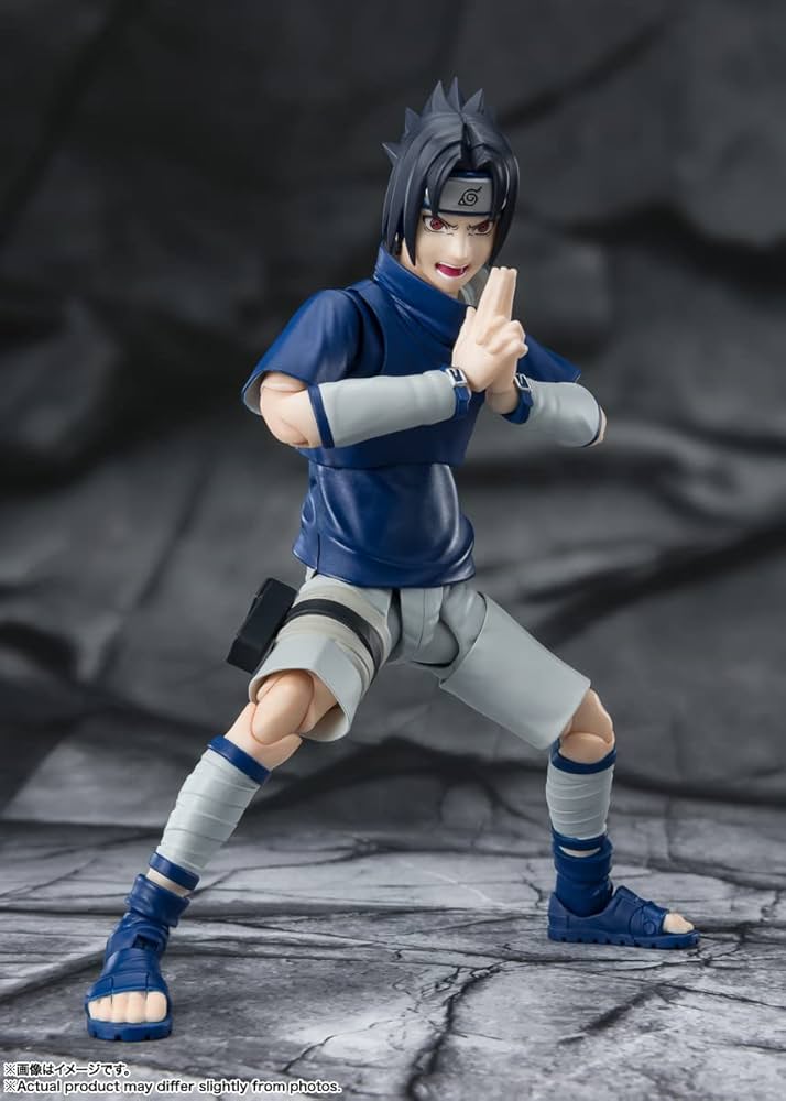 NARUTO　うちはサスケ　フィギュア Amazon.co.jp: TAMASHII NATIONS S.H.フィギュアーツ NARUTO -ナルト